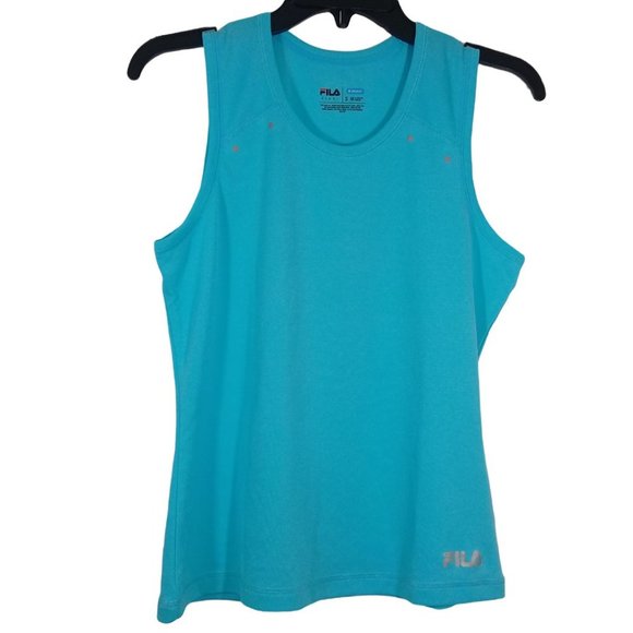 Bundle "3 x $20" Fila Sport Women's Turquoise Athletic Running Summer Tank Top - Picture 1 of 4